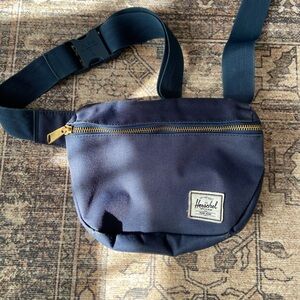 Herschel Supply Company Navy Blue Crossbody Bag